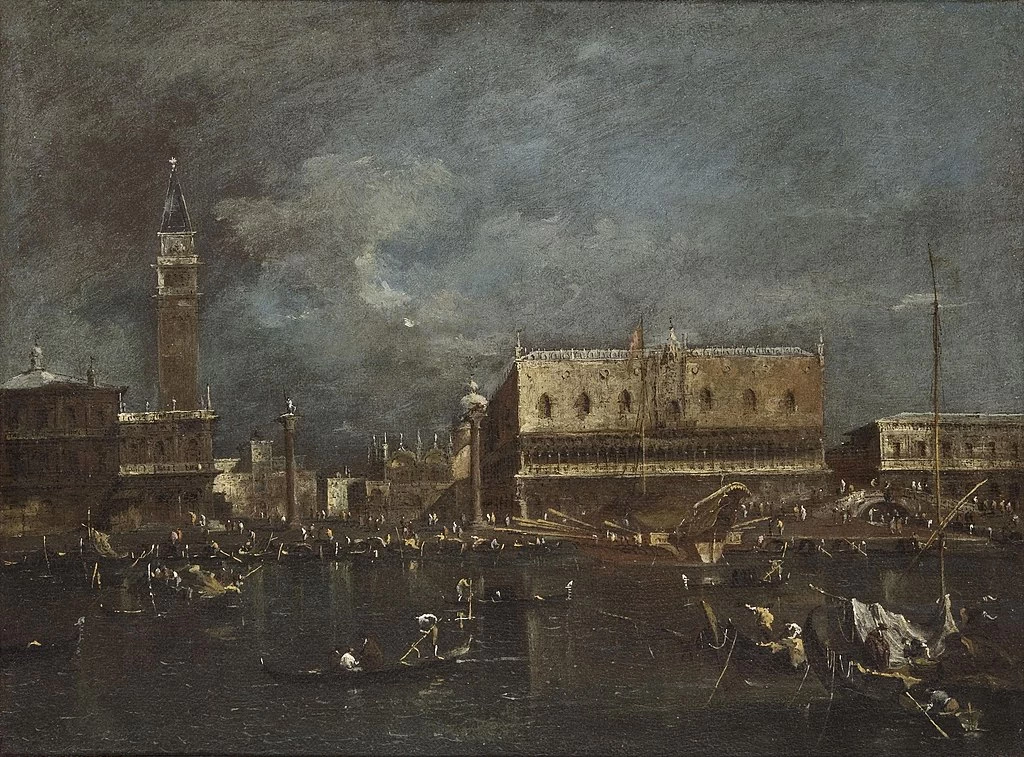 Veduta del Palazzo Ducale dalla laguna - Philadelphia Museum of Art